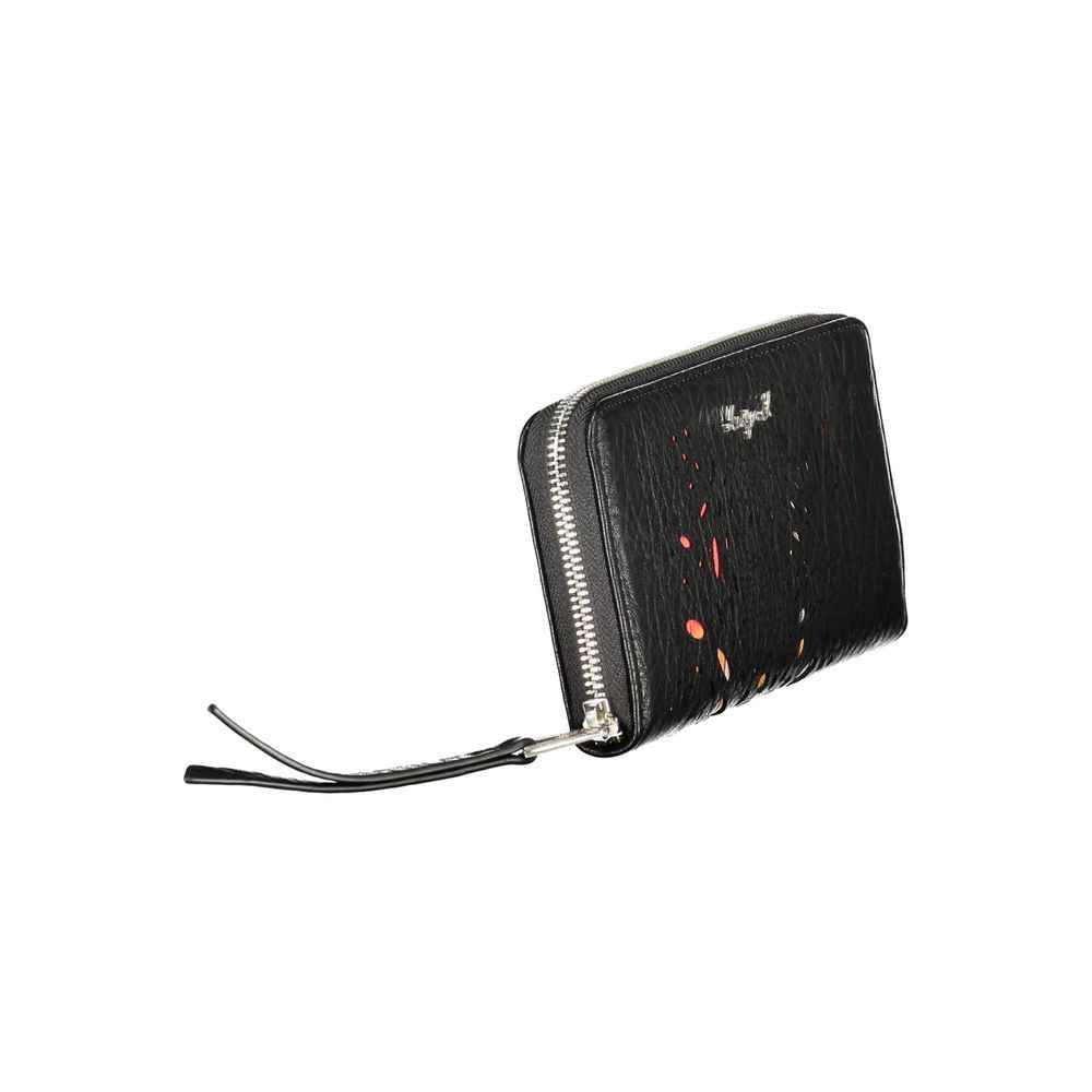 Desigual Nero Polyurethane Womens Wallet