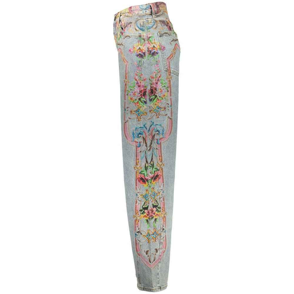Desigual Blue Cotton Womens Jean