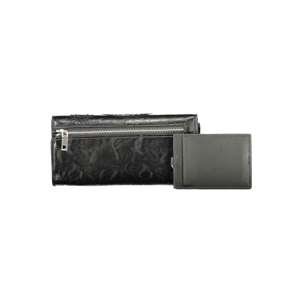 Desigual Black Polyurethane Women's Wallet