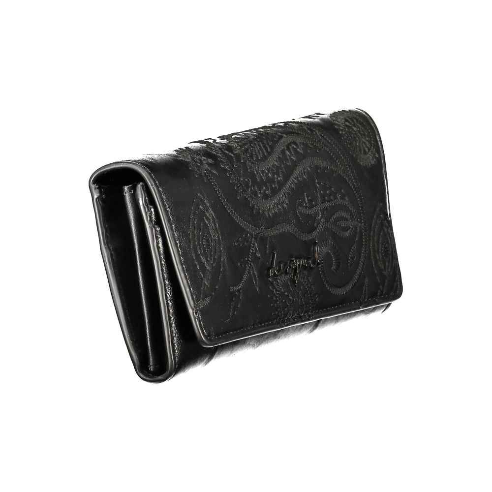 Desigual Black Polyurethane Women's Wallet