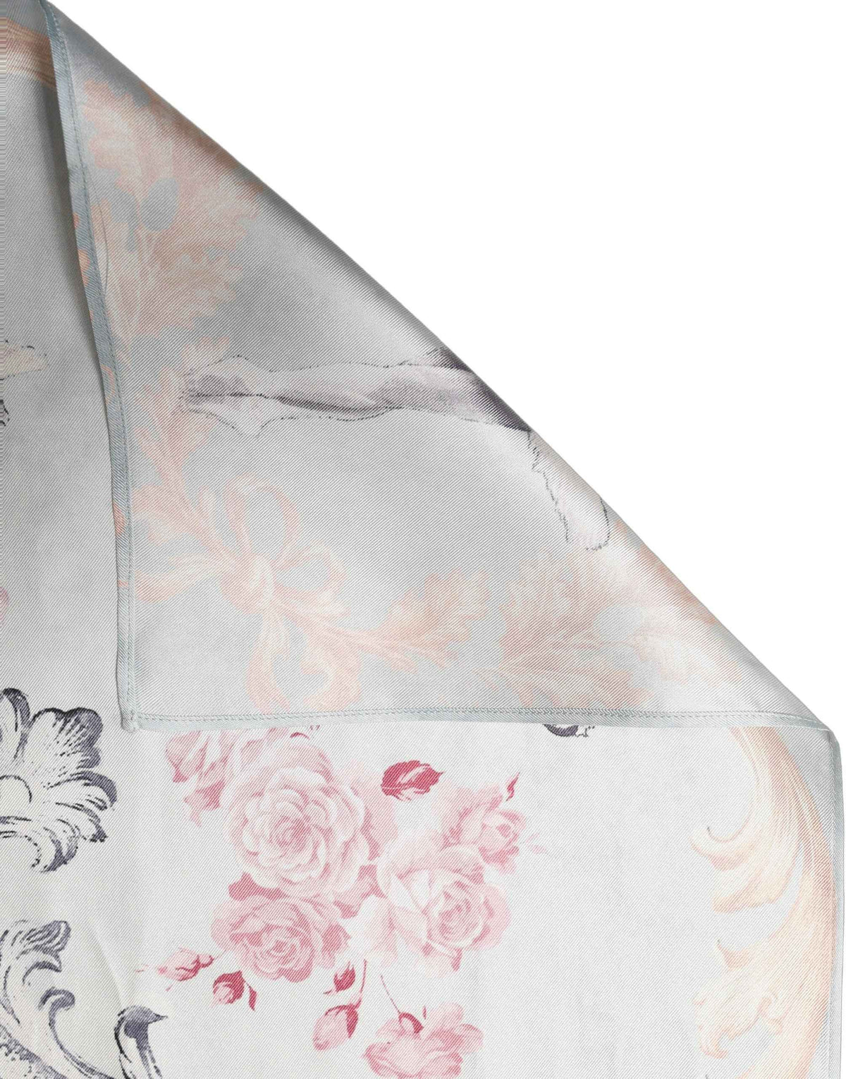 Dolce & Gabbana Men Multicolor Ballerina Floral Foulard Scarf