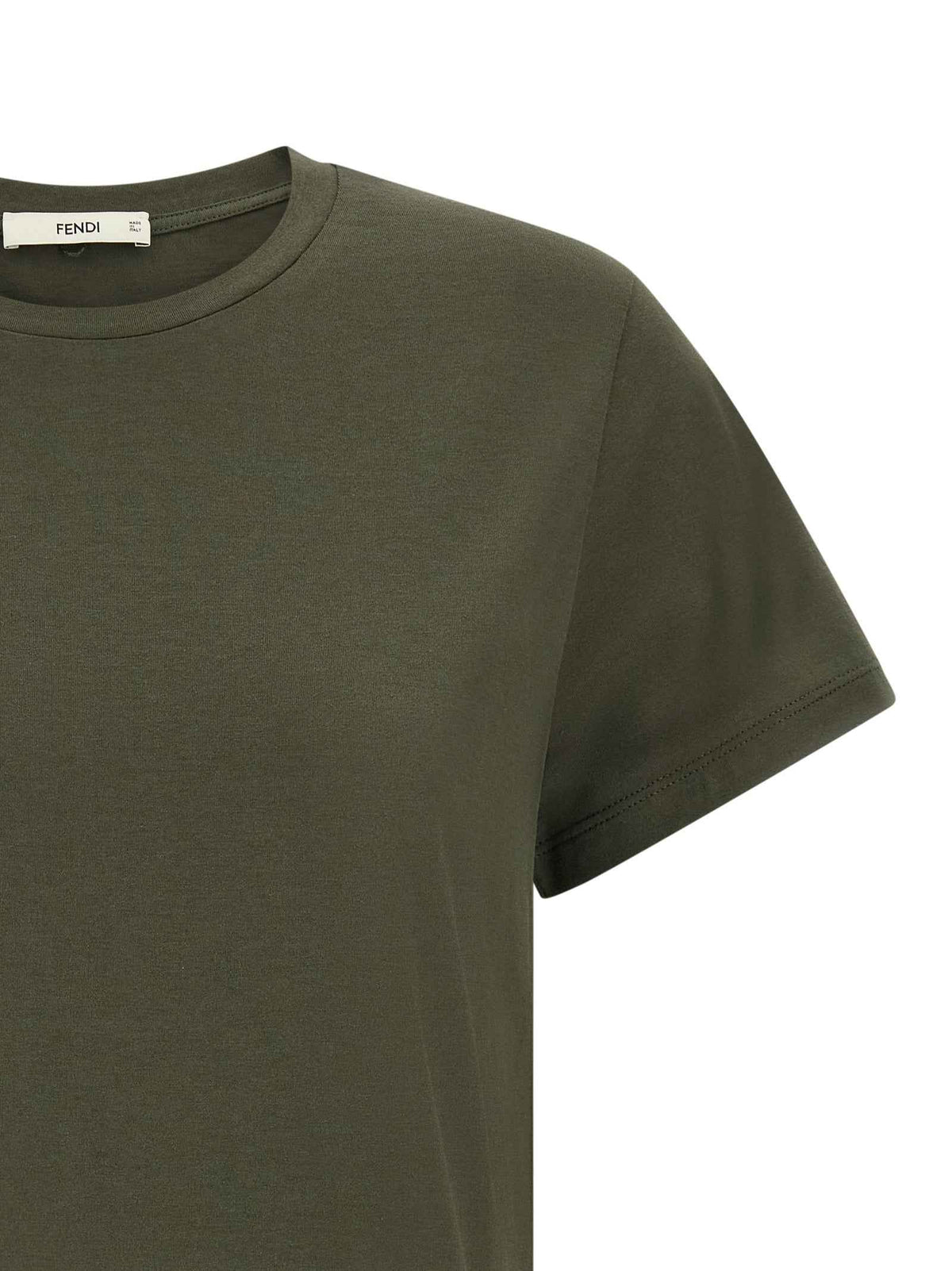 Fendi Bicolor Cotton T-Shirt
