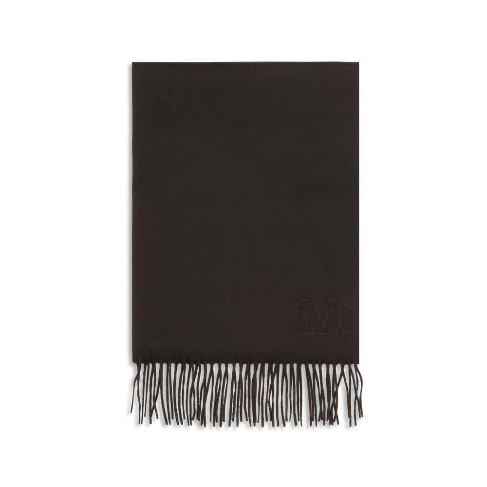 Max Mara Brown Cashmere Scarf