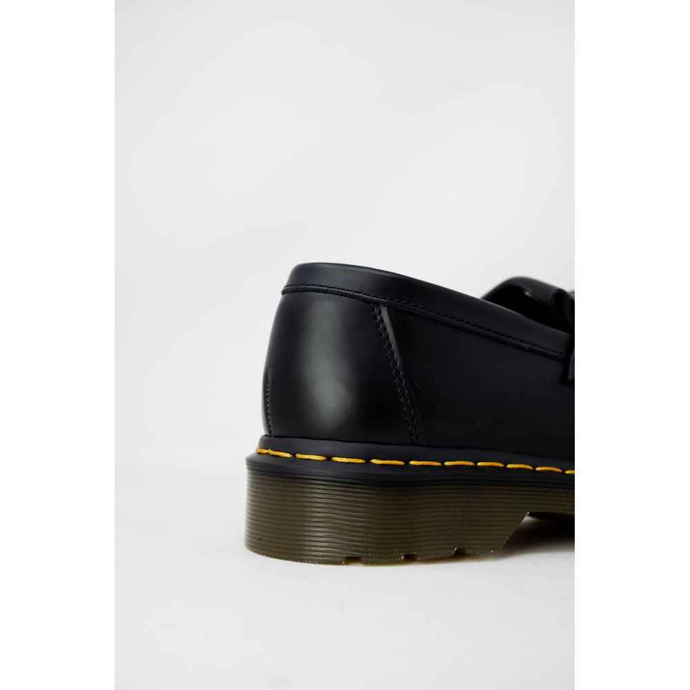 Dr. Martens Black Leather Slip-On Loafers