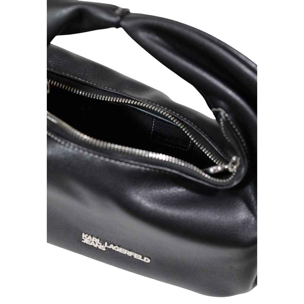 Karl Lagerfeld Black Polyethylene Handbag