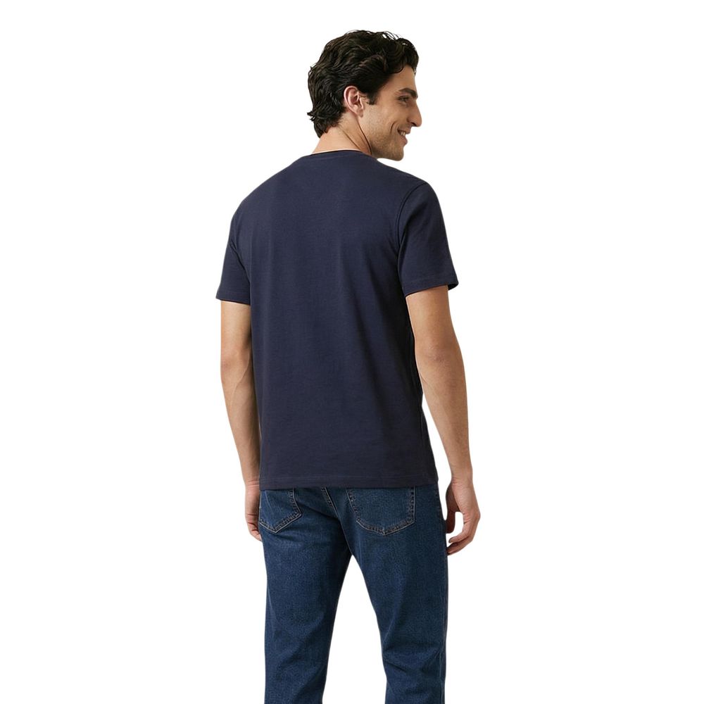 Barbour Blue Cotton T-Shirt