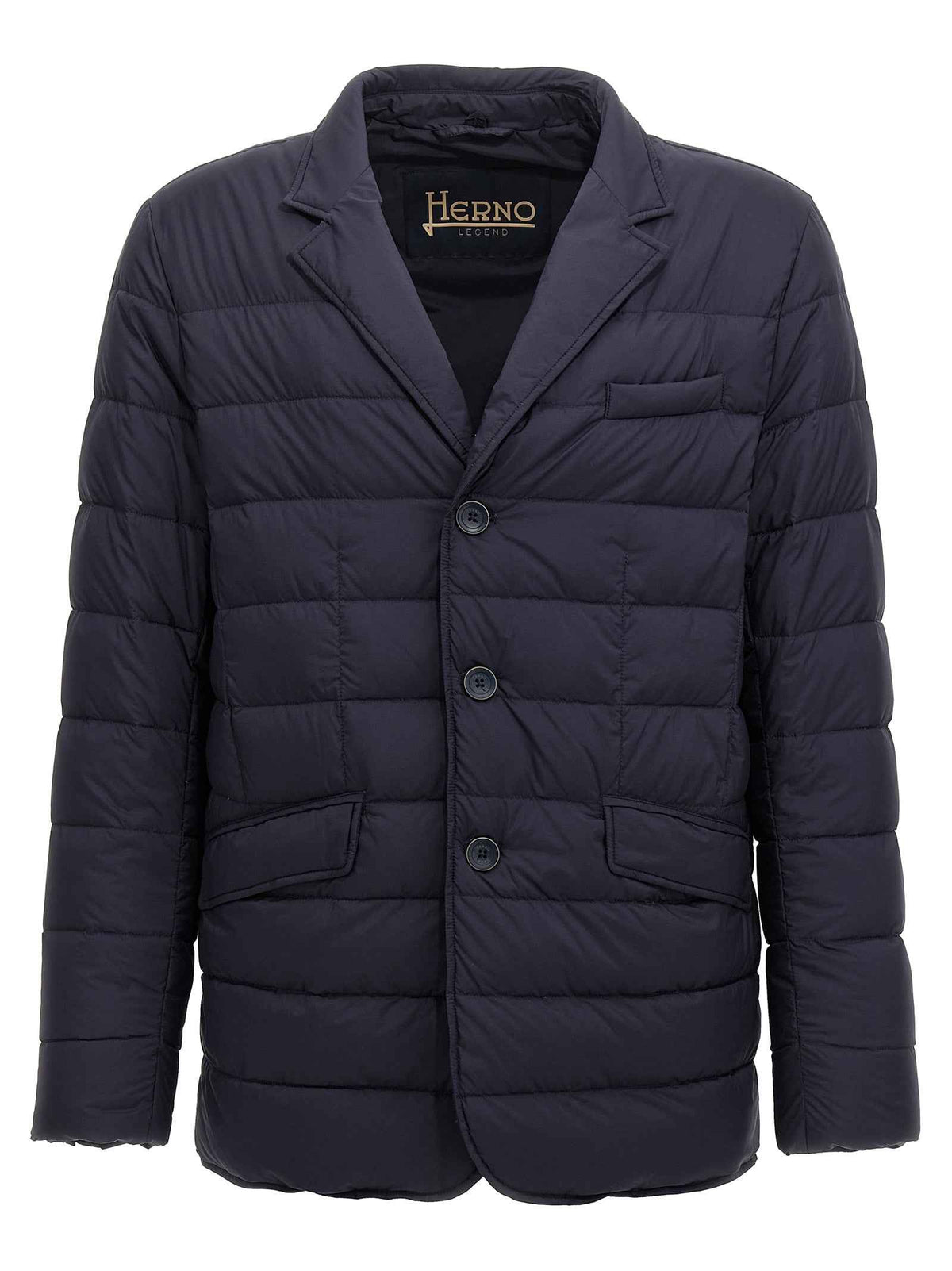 Herno Blue Polyamide Jacket
