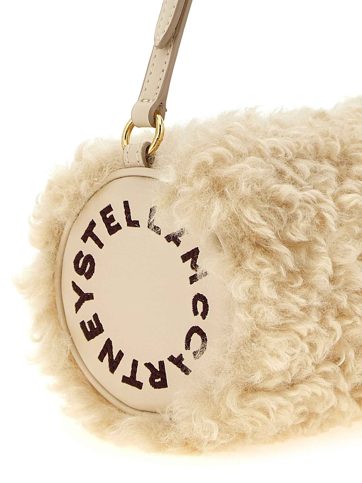 Stella McCartney Beige Polyester Clutch Bag