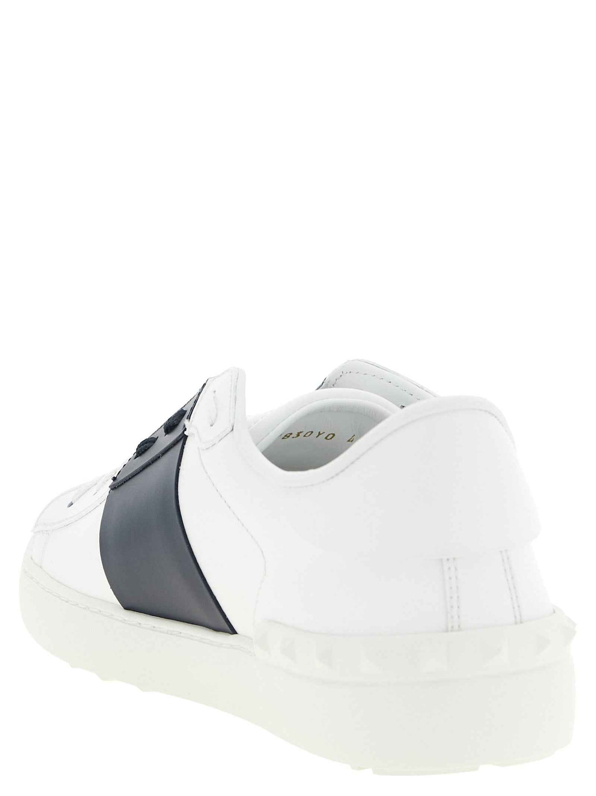 Valentino Garavani Blue Calfskin Low Top Sneakers