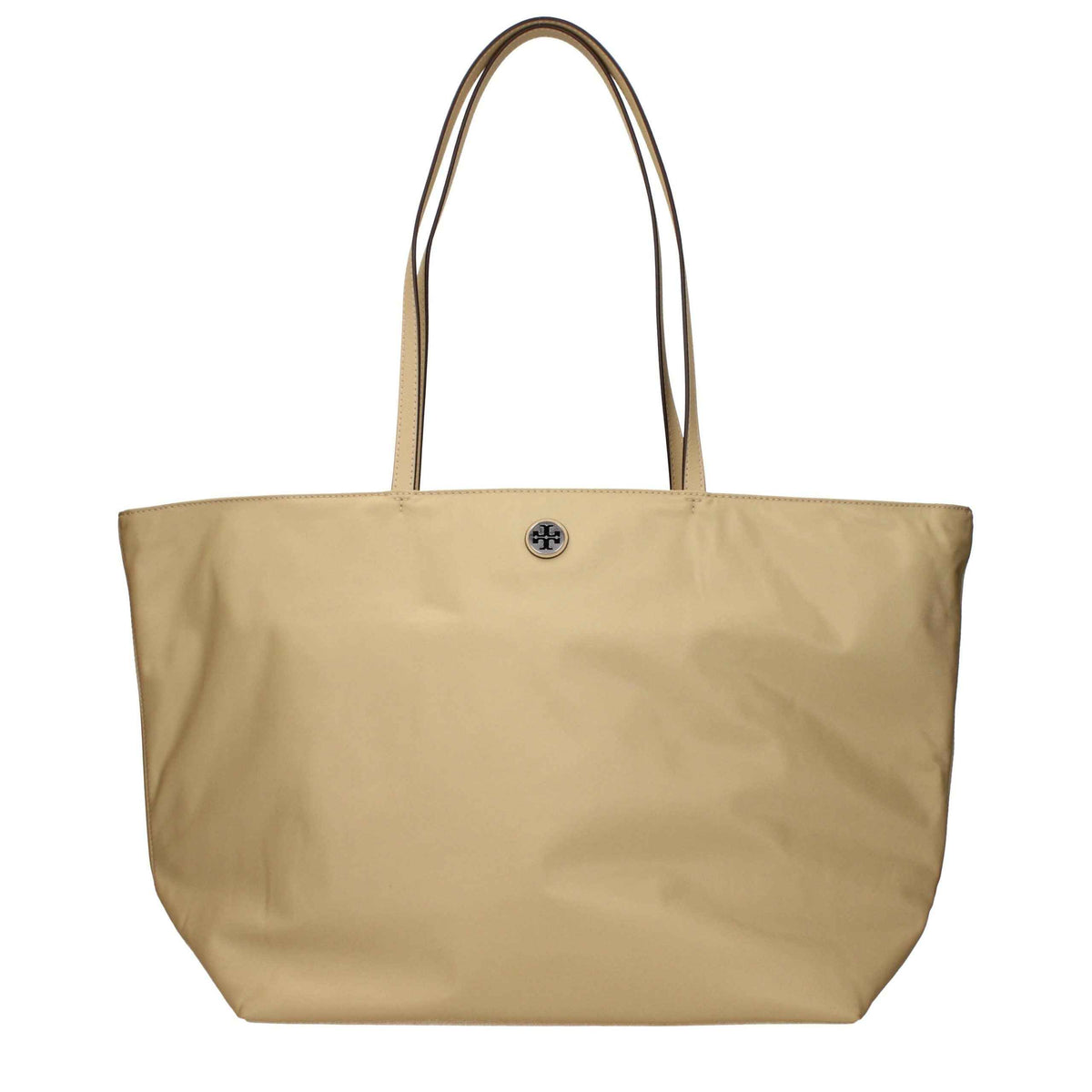 Tory Burch Beige Fabric Shoulder Bag