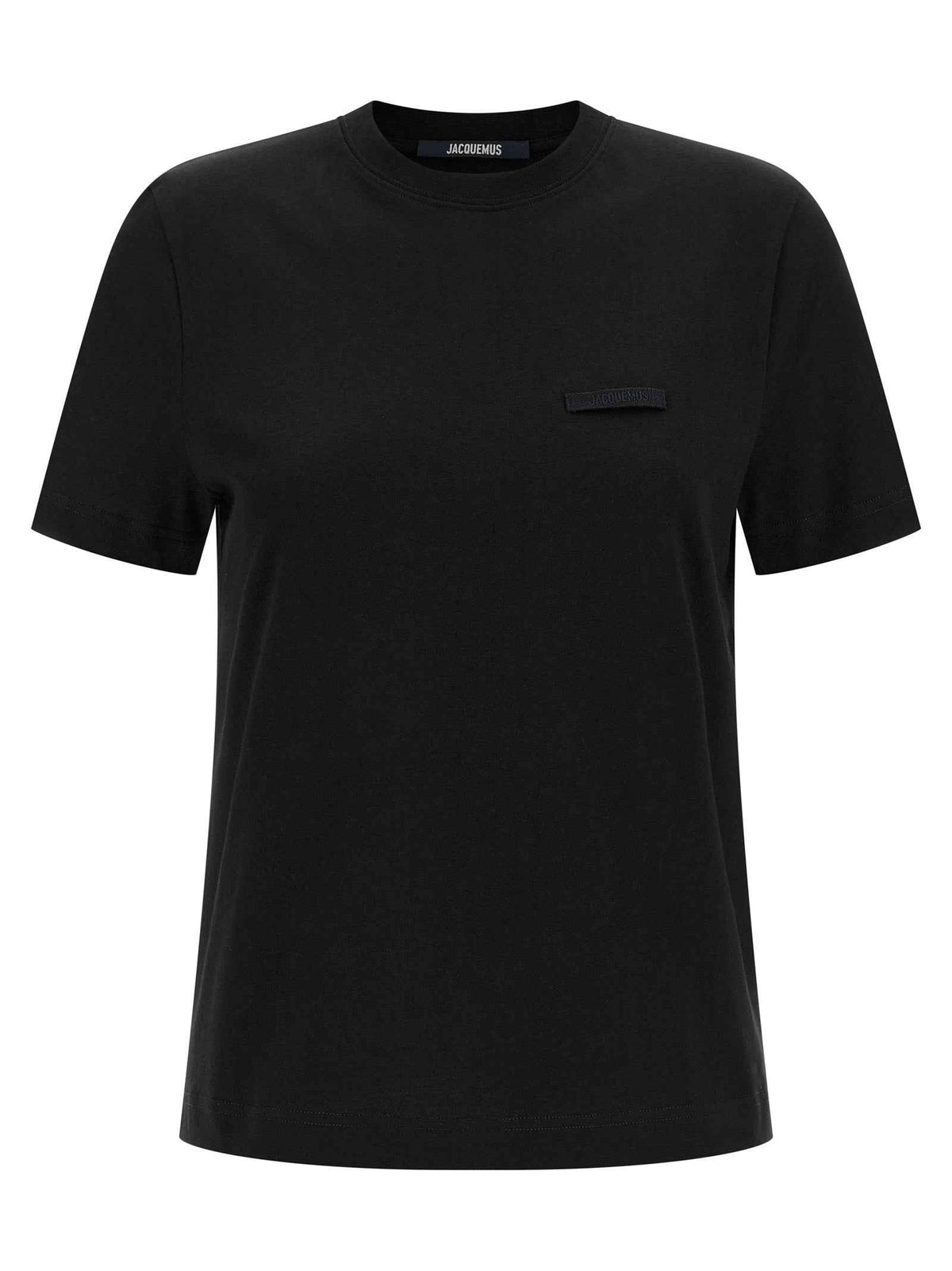 Jacquemus Black Cotton T-Shirt