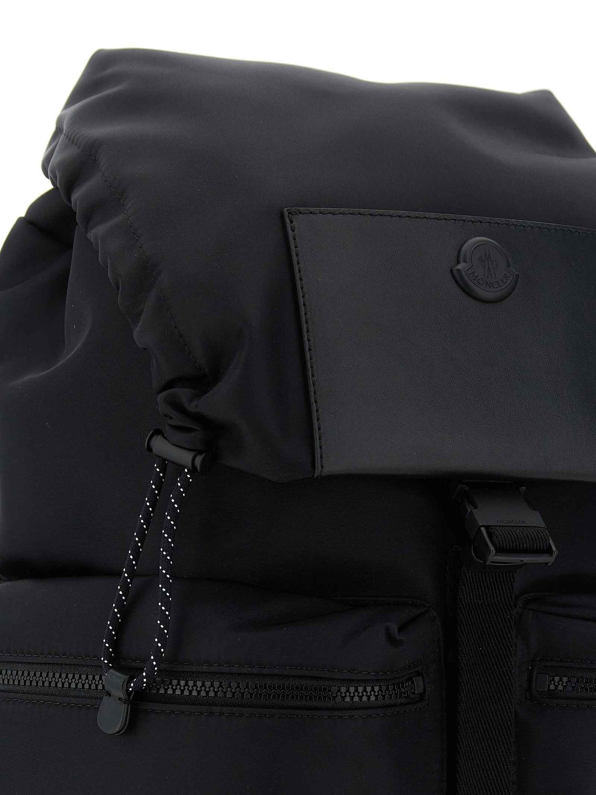 Moncler Black Polyamide Backpack