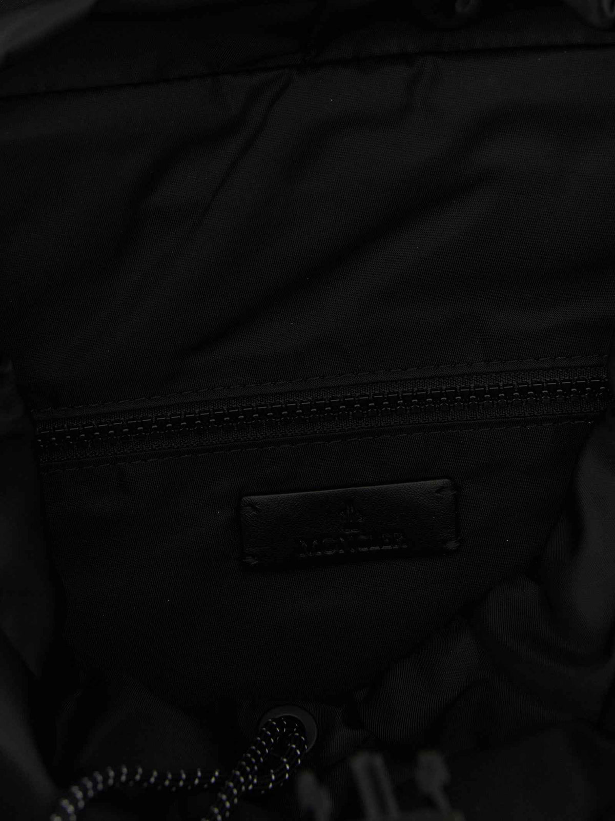 Moncler Black Polyamide Backpack
