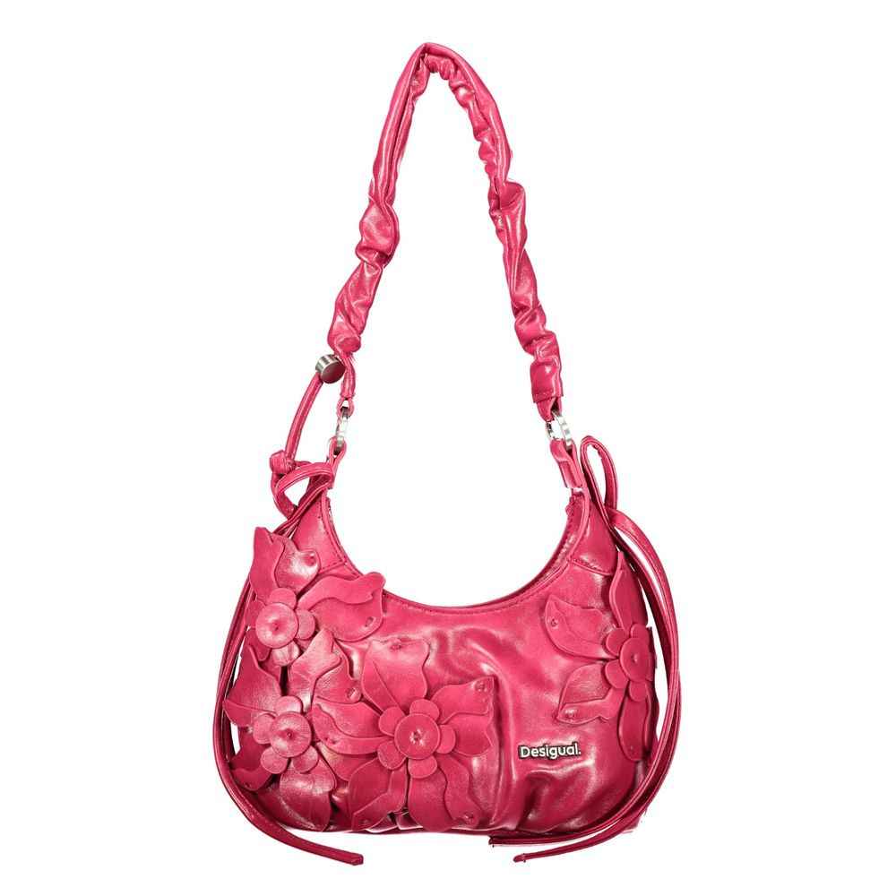 Desigual Pink Polyurethane Women's Bag