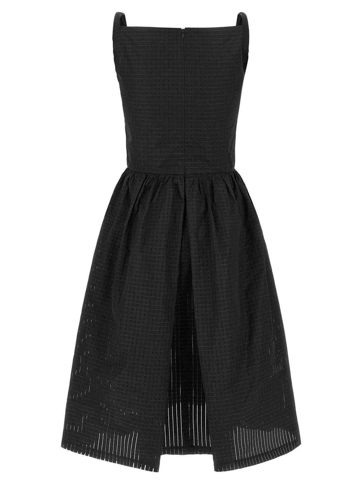 Vivienne Westwood Black Polyester Midi Dress
