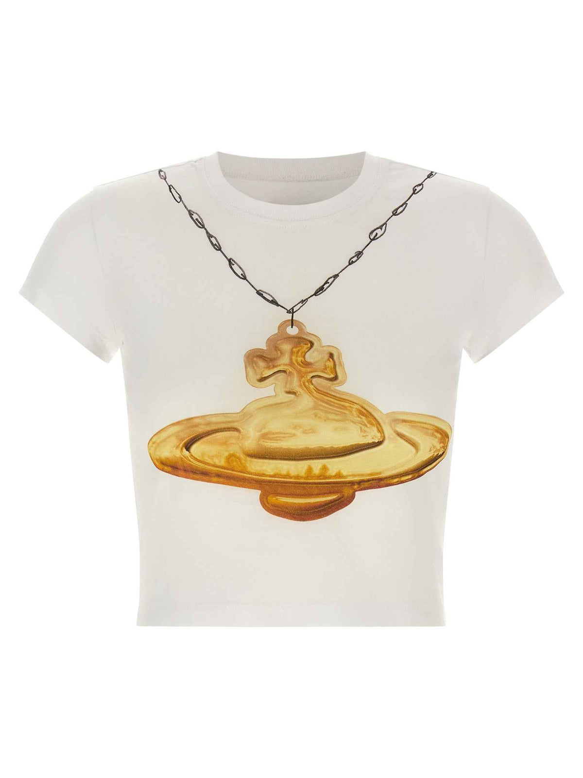 Vivienne Westwood White Cotton T-Shirt
