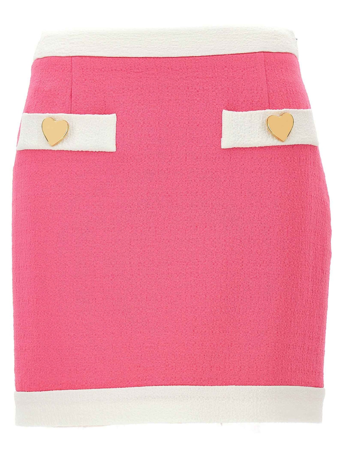 Moschino Multicolor Viscose Long Skirt