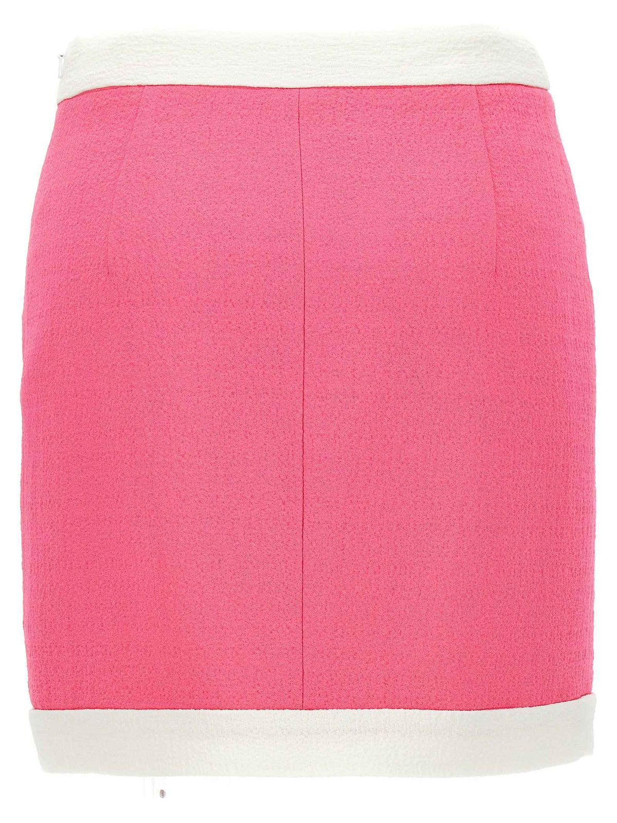 Moschino Multicolor Viscose Long Skirt