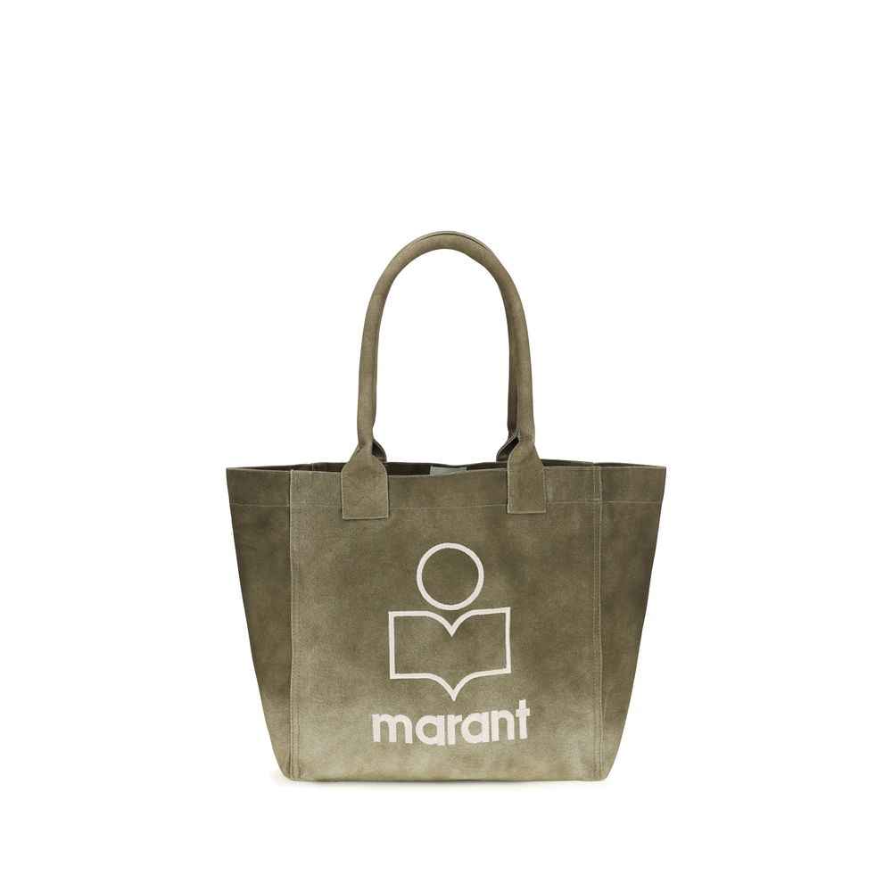 Isabel Marant Bicolor Cotton Shoulder Bag