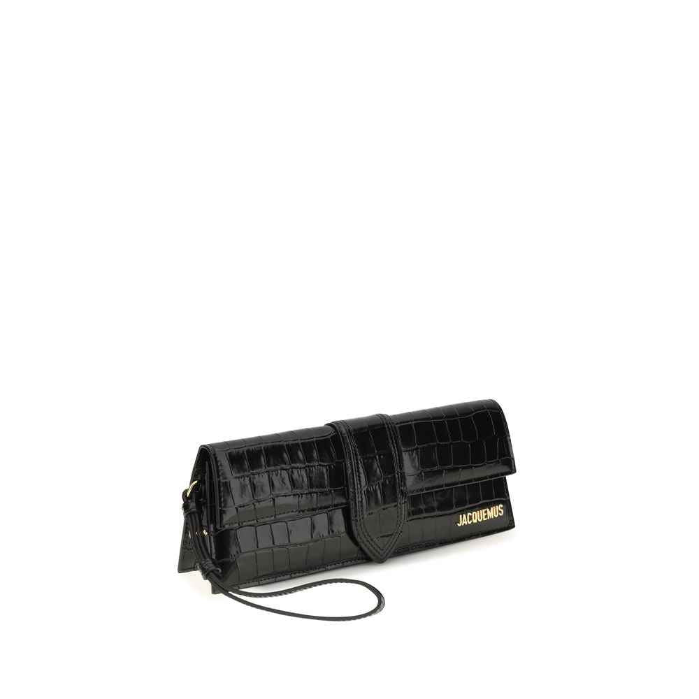 Jacquemus Black Calf Leather Bos Taurus Clutch Bag