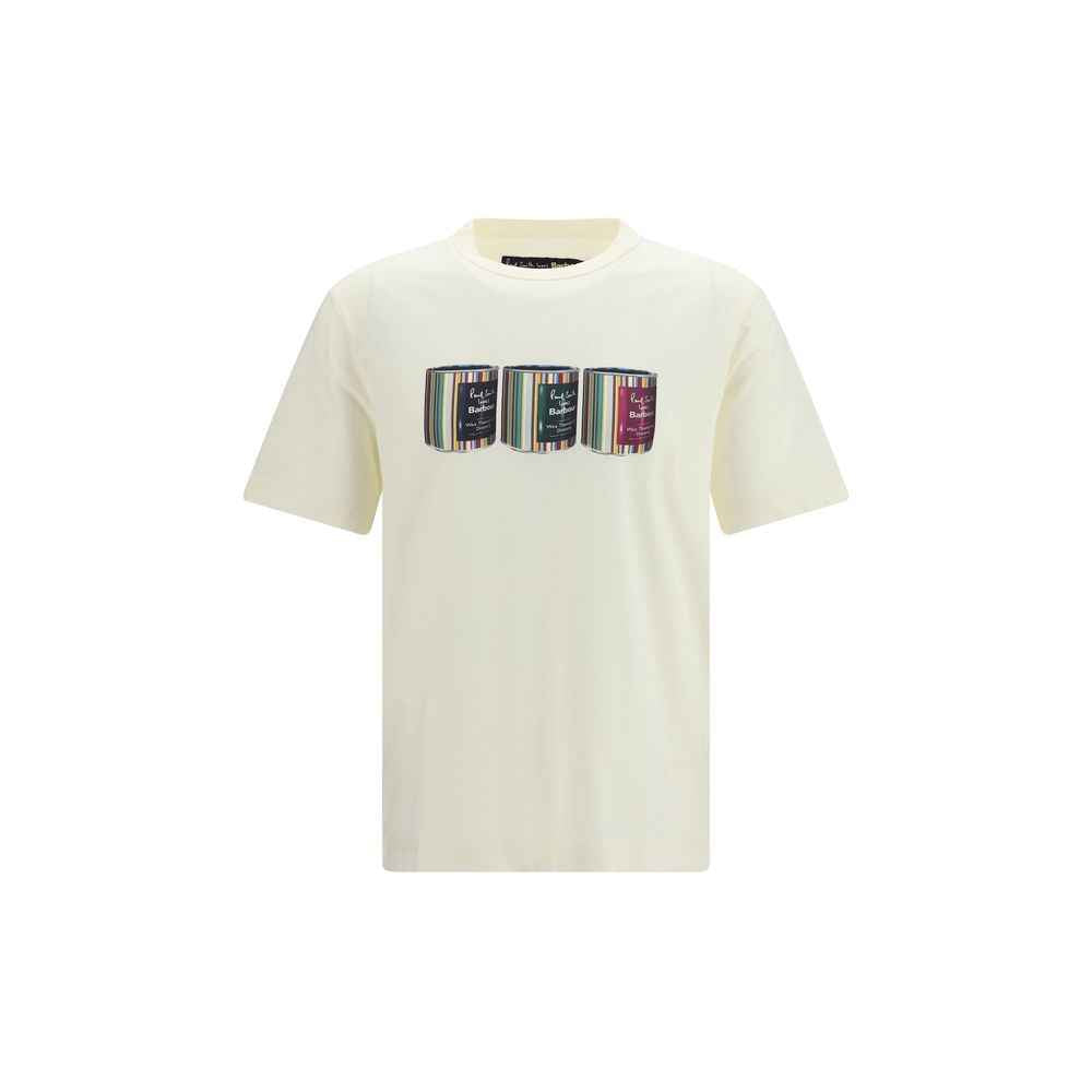 Barbour Beige Cotton T-Shirt