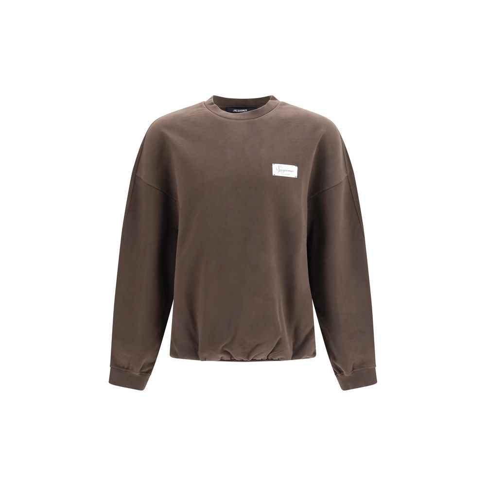 Jacquemus Brown Cotton Sweatshirt