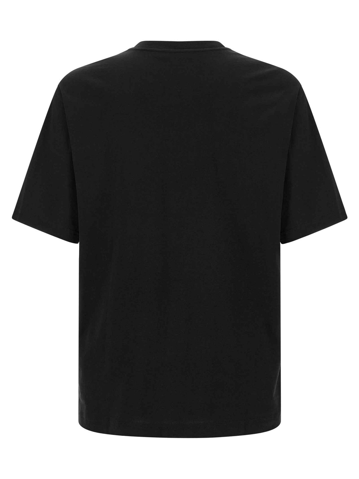 Dolce & Gabbana Black Cotton T-Shirt