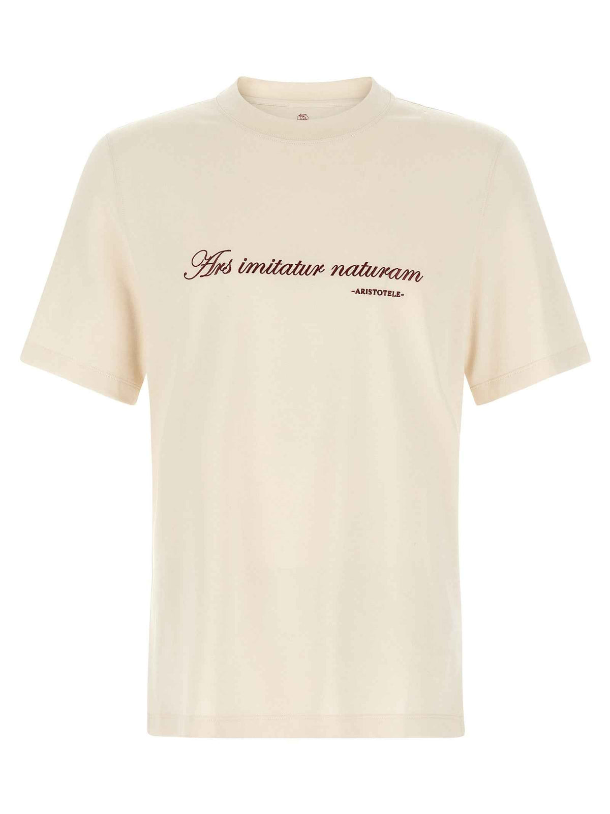 Brunello Cucinelli White Cotton T-Shirt