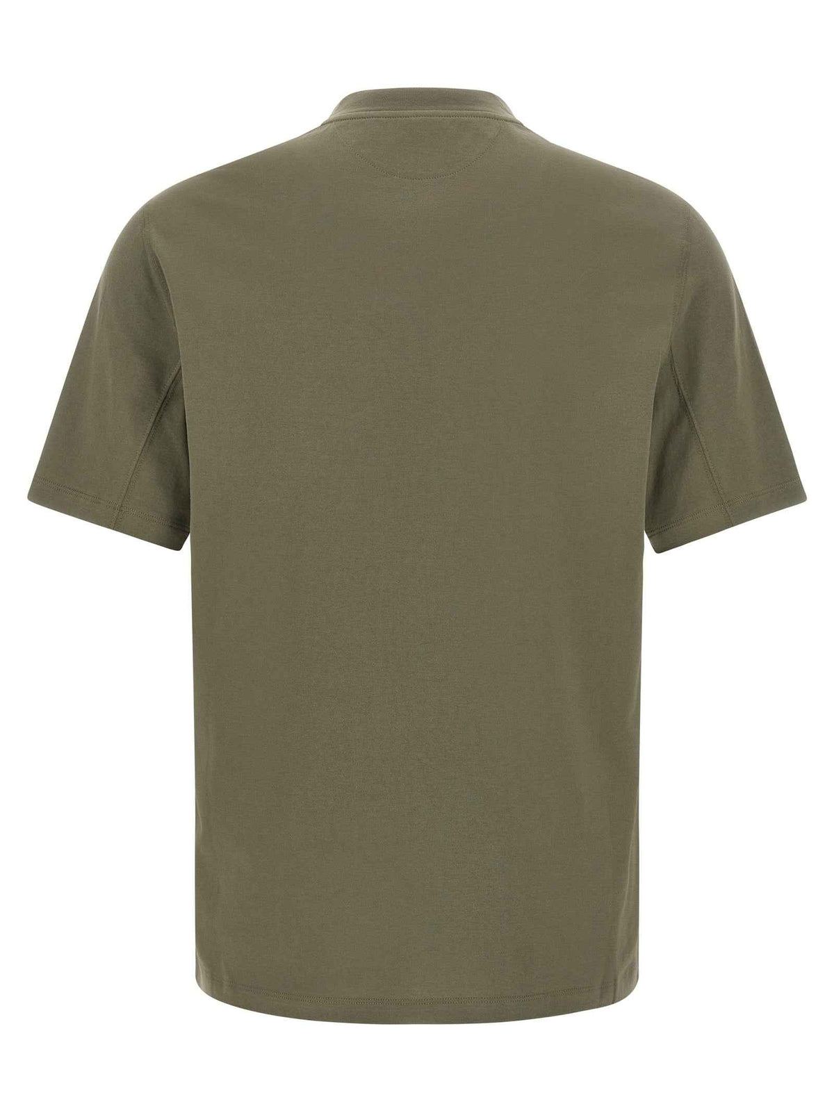 Brunello Cucinelli Bicolor Cotton T-Shirt