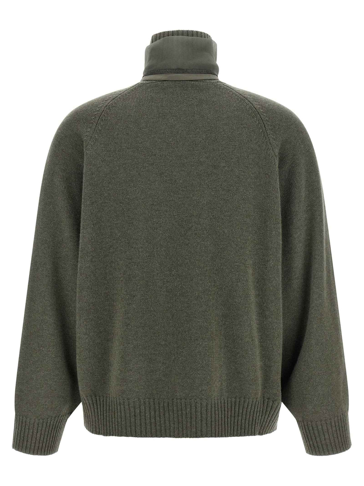 Brunello Cucinelli Bicolor Cashmere Cardigan
