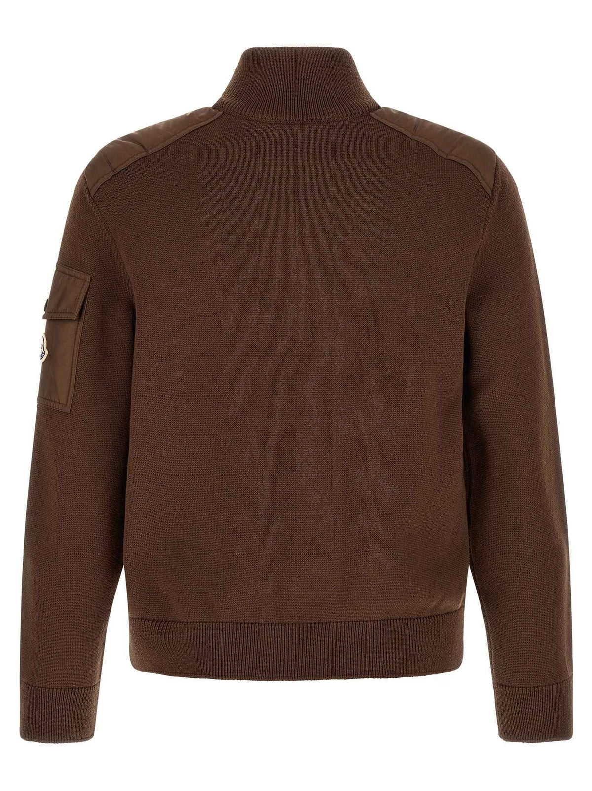 Moncler Brown Polyamide Cardigan