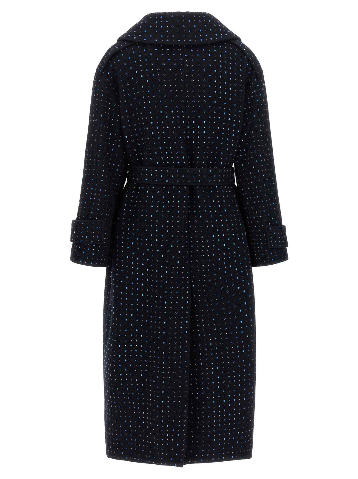 PINKO Blue Wool Coat