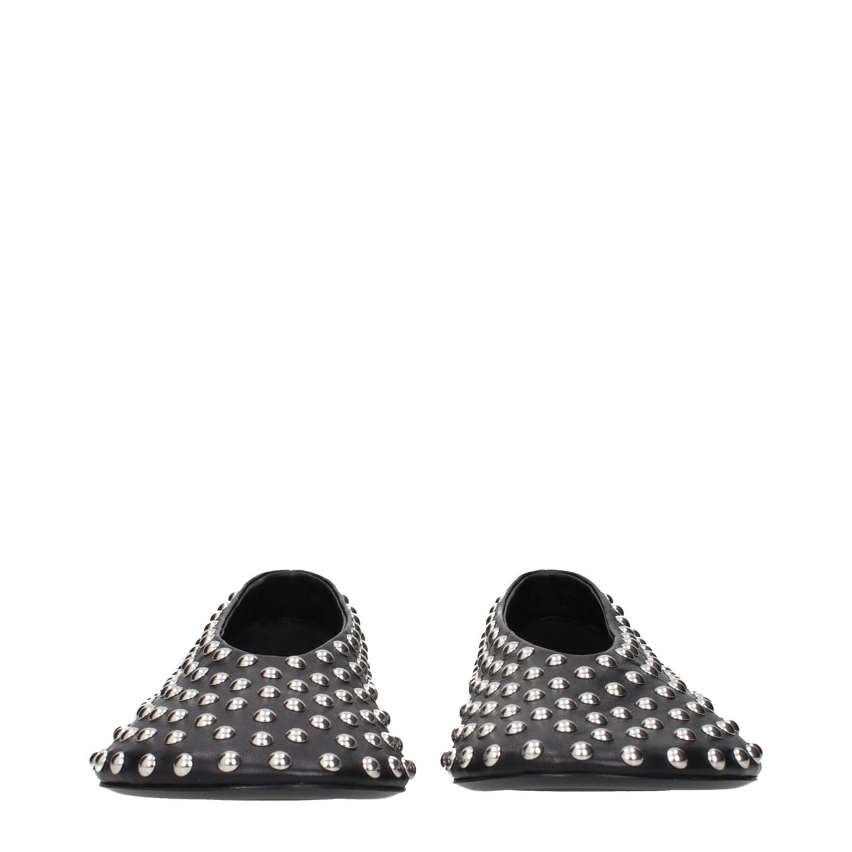 Jil Sander Black Leather Ballet Flats