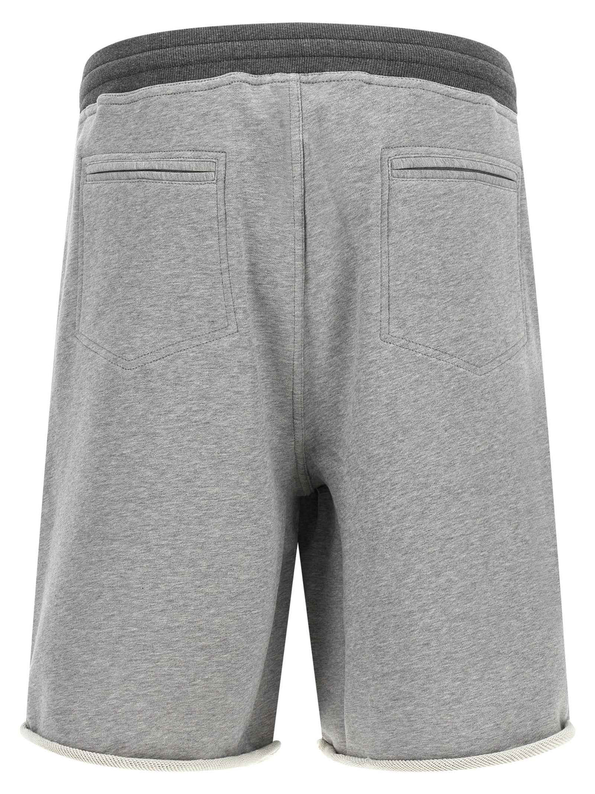 Brunello Cucinelli Gray Cotton Bermuda Shorts