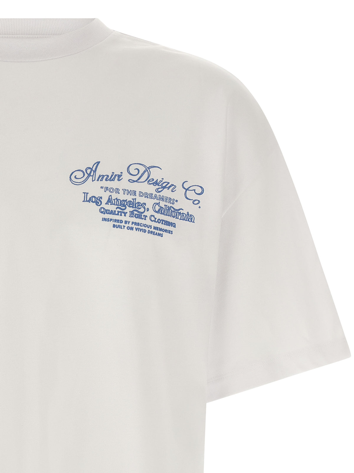 Amiri White Cotton T-Shirt