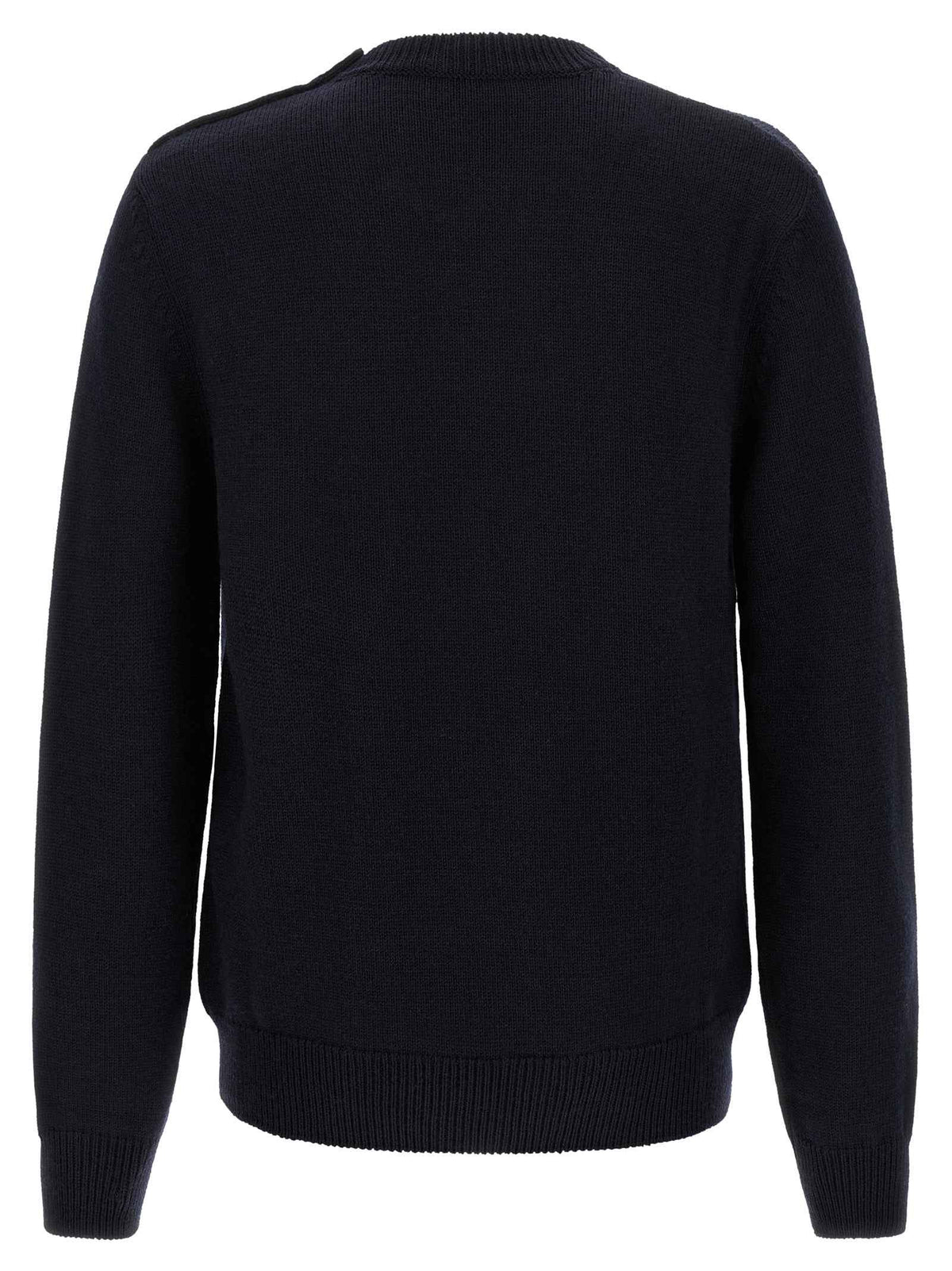 Dolce & Gabbana Blue Virgin Wool Cardigan