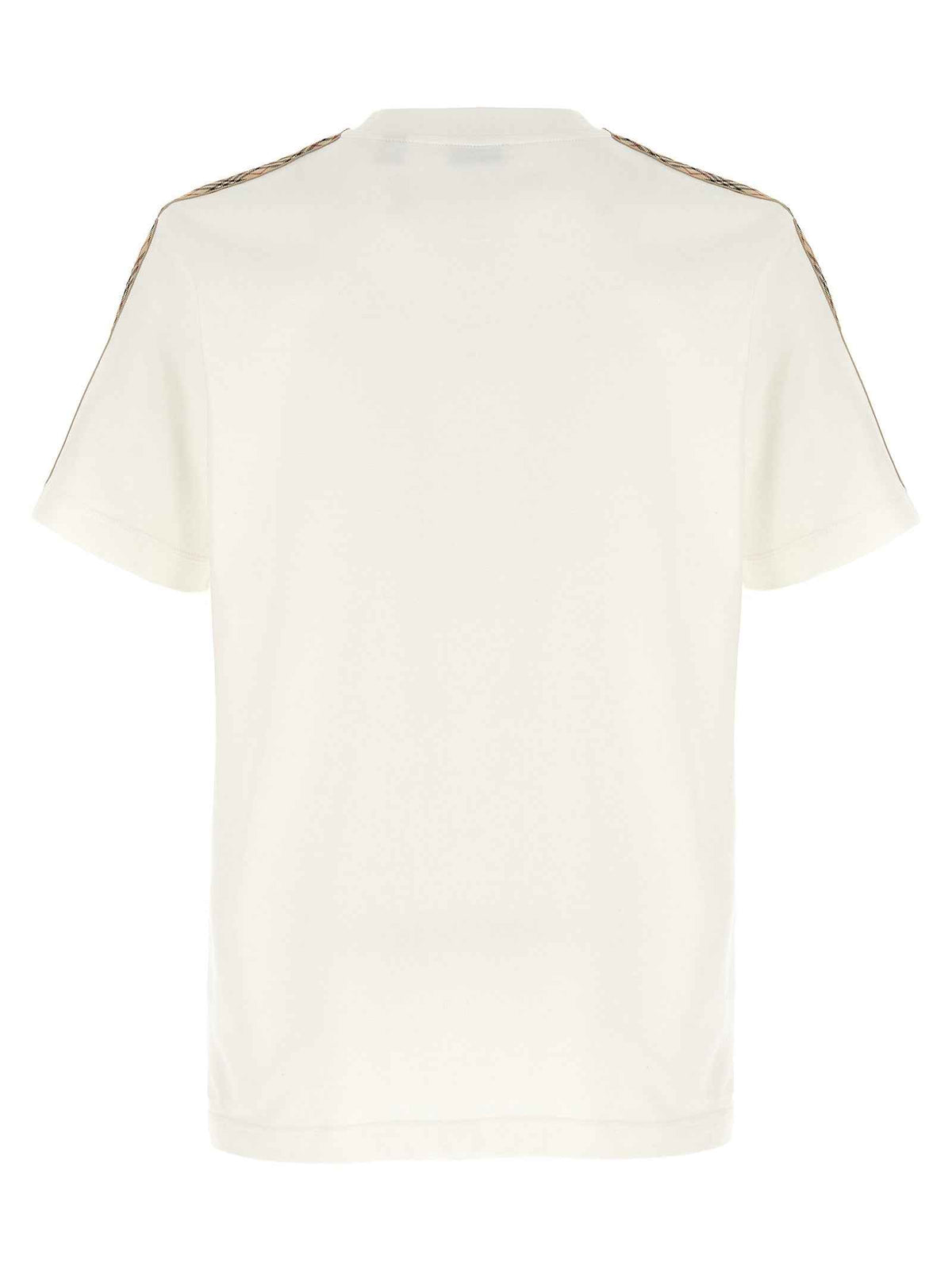 Burberry White Cotton T-Shirt