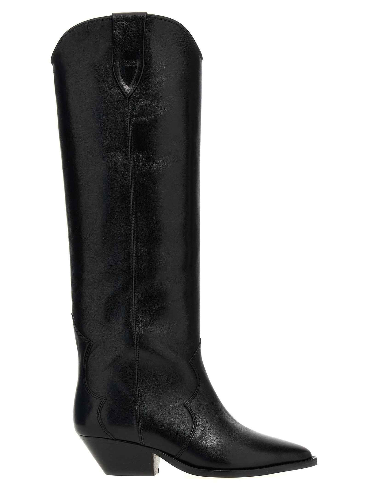 Isabel Marant Black Calfskin Chelsea Boots