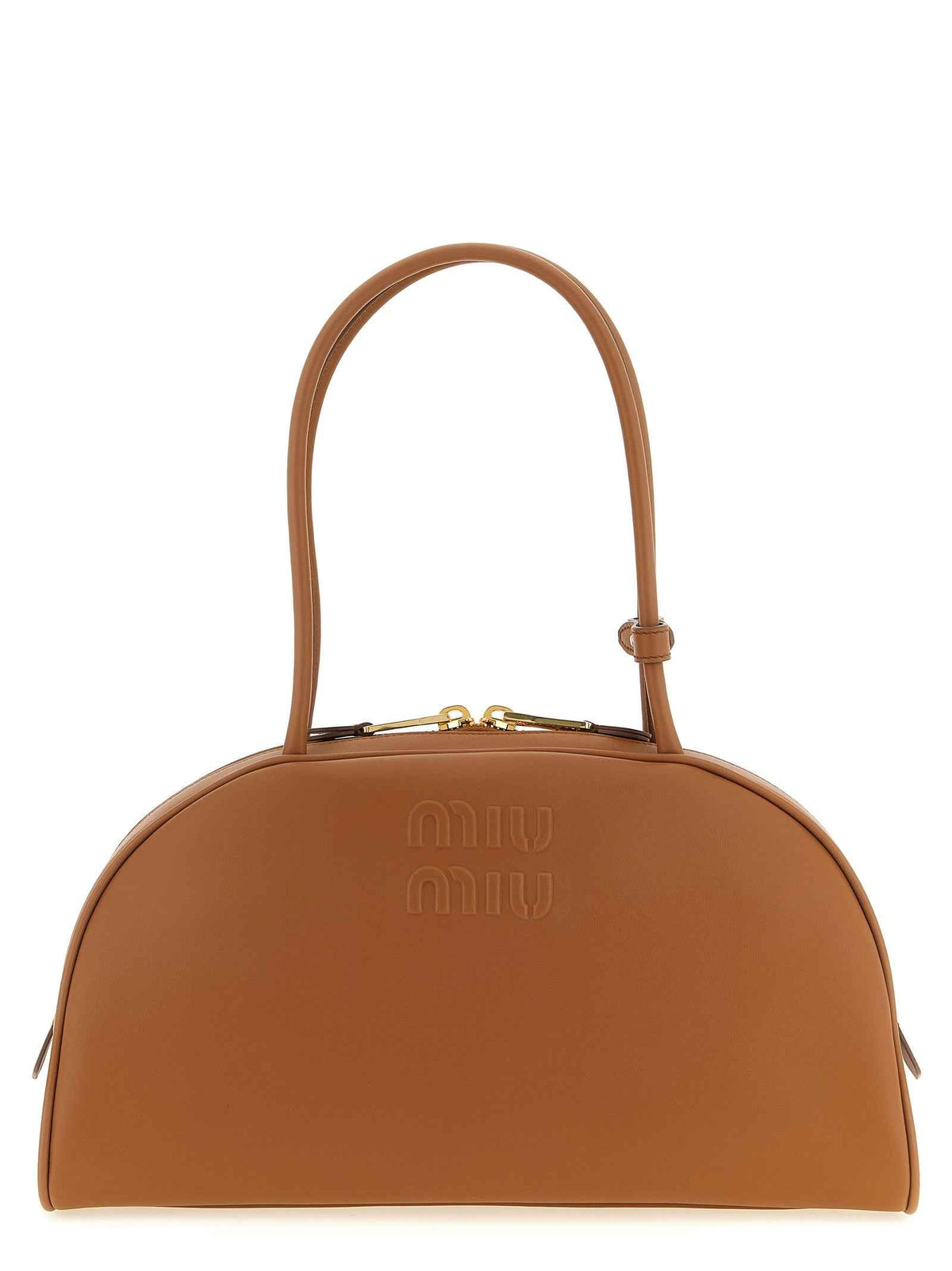 Miu Miu Brown Calfskin Shoulder Bag