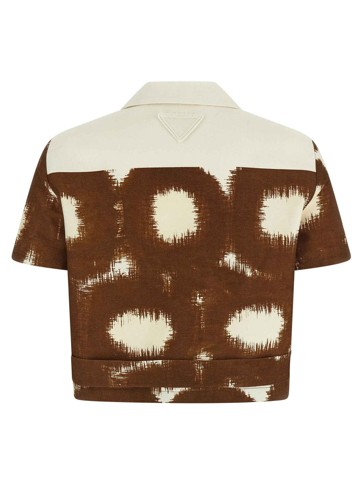 Prada Brown Cotton Blouse