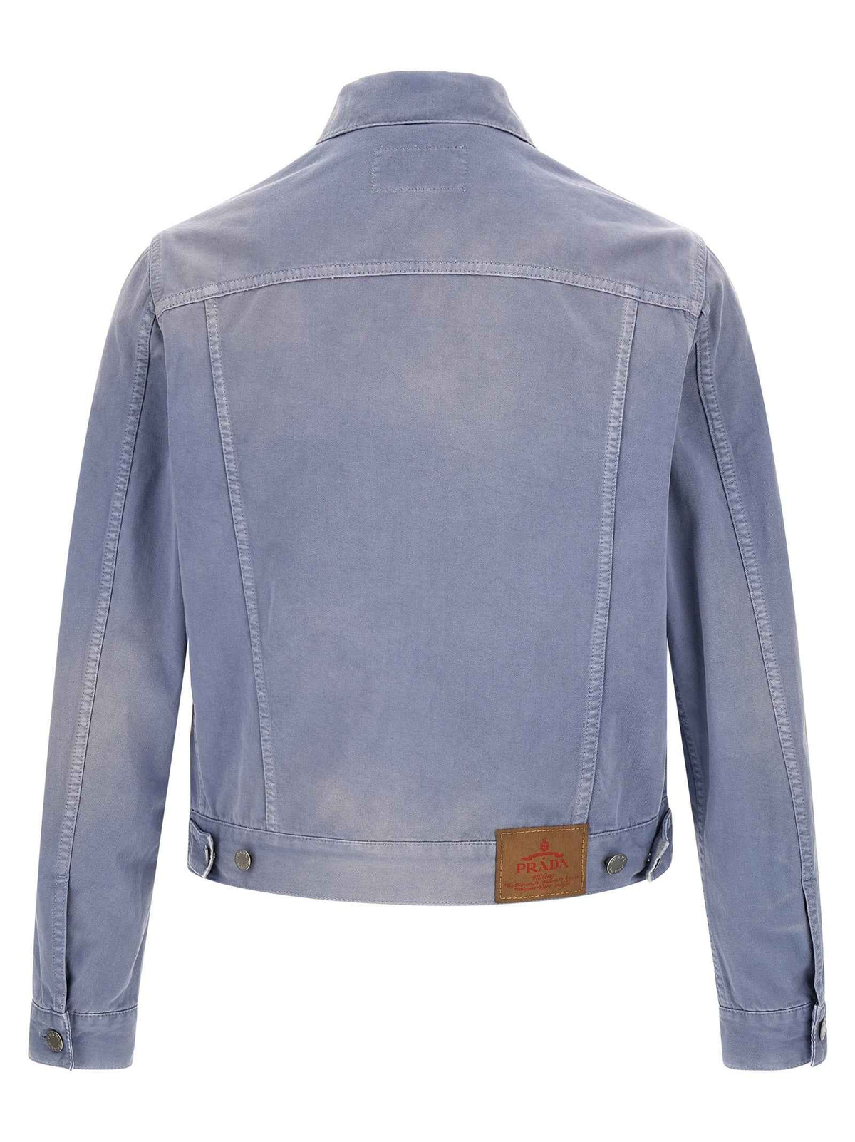 Prada Blue Cotton Denim Jacket