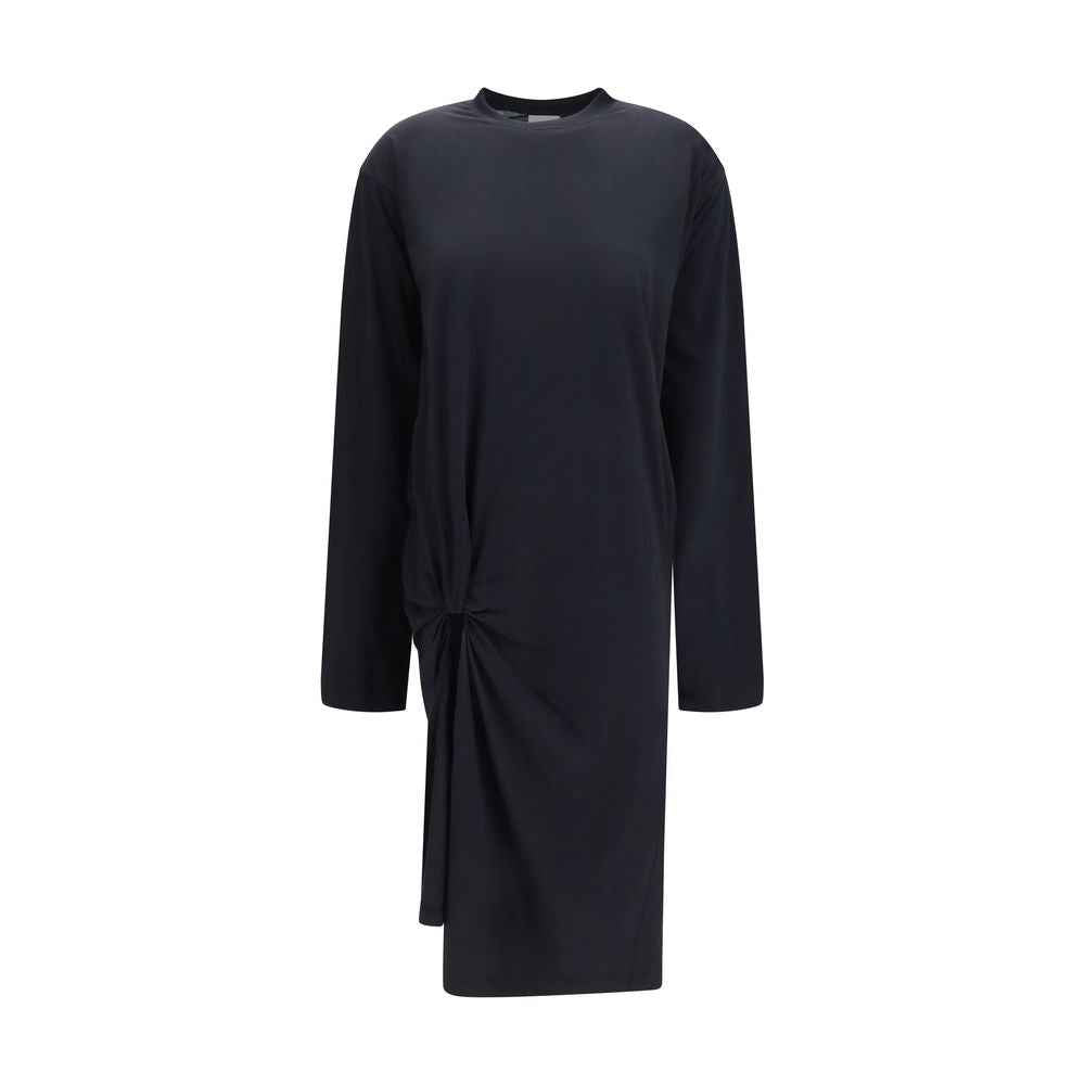 Balenciaga Black Cotton Casual Dress