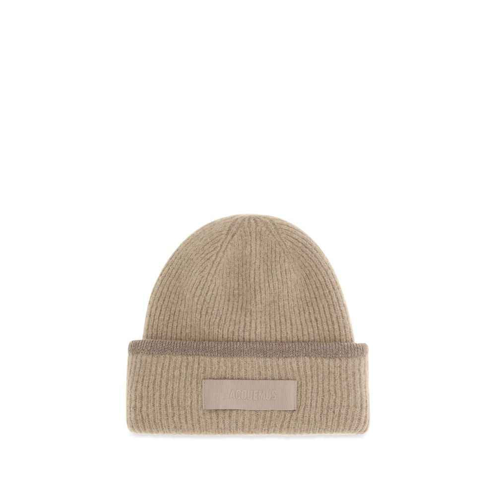 Jacquemus Beige Alpaca Vicugna Pacos Beanie
