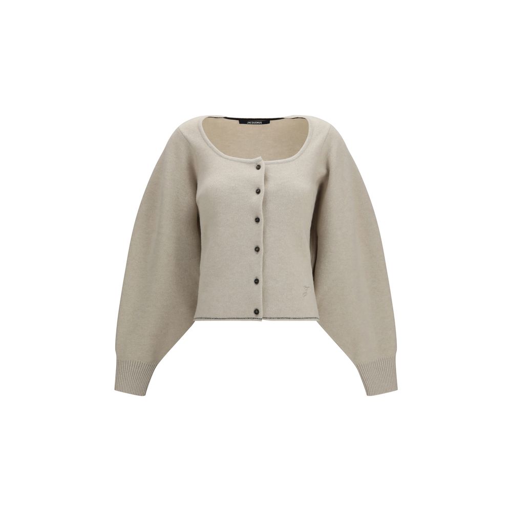 Jacquemus Beige Wool Oves Aries Cardigan