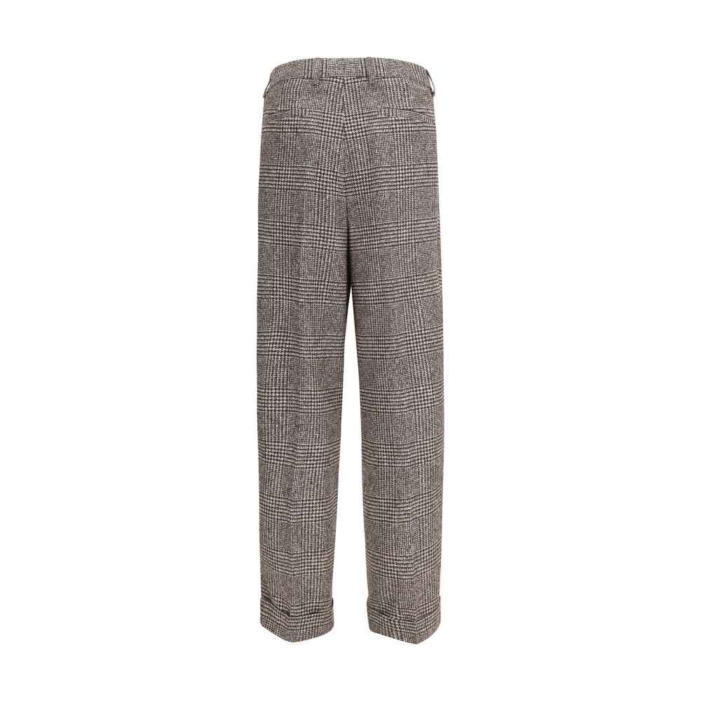 Dolce & Gabbana Brown Alpaca Vicugna Pacos Pants