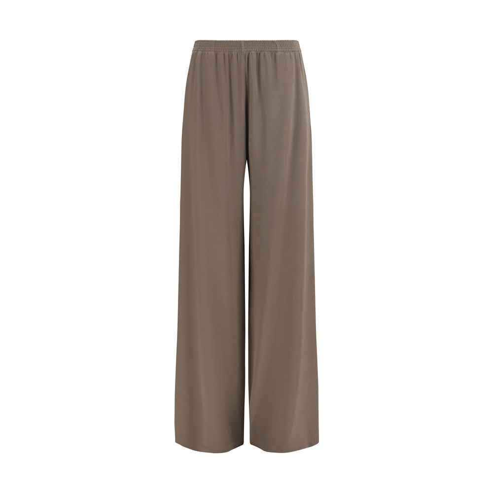 Fabiana Filippi Brown Viscose Casual Pants