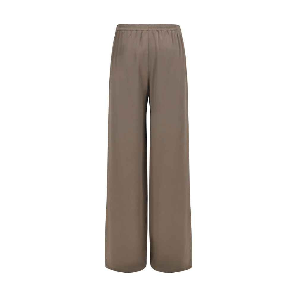 Fabiana Filippi Brown Viscose Casual Pants