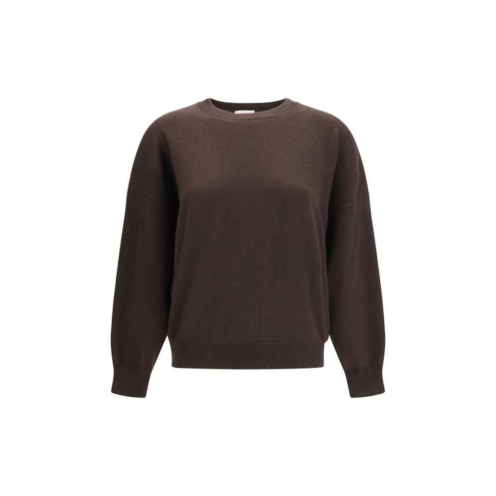 Brunello Cucinelli Brown Cashmere Sweater