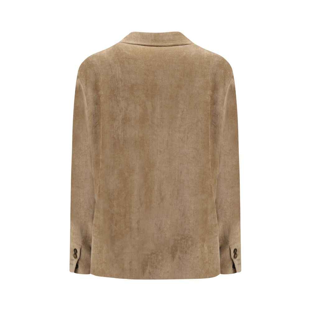 Brunello Cucinelli Beige Viscose Jacket