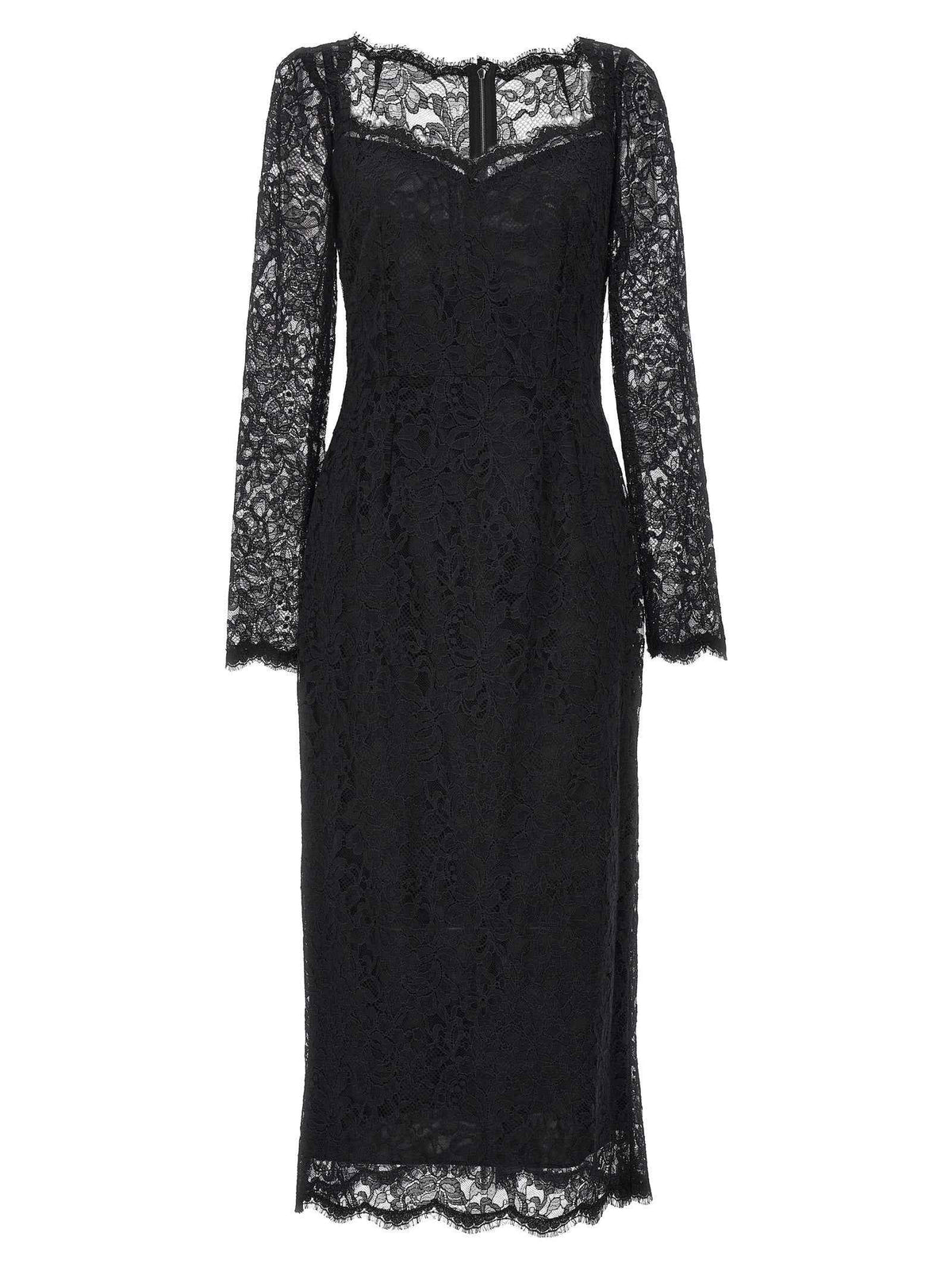 Dolce & Gabbana Black Polyamide Casual Dress
